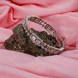 American diamond Bangles Kada type set for women.