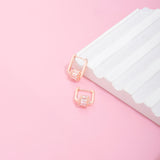 Rose Gold Plated Earrings for Women & girls.
