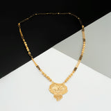Double chain Gold Plated Mangal-sutra Chain for women