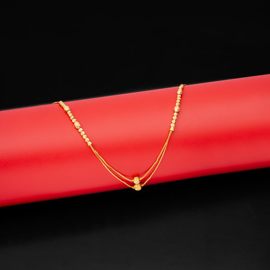 Gold Plated Necklace Pendant Jewellery set for Women & girls. One gram Gold forming Jewelry set