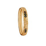 Gold plated Designer bangles set for women