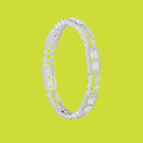 American diamond Bangles Kada type set for women.