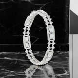 American diamond Bangles Kada type set for women.