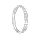 American diamond Bangles Kada type set for women.