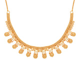 Gold Plated Necklace Bridal jewelry set with Earring for Women & girls. One gram Gold forming Bridal & wedding Jewellery set