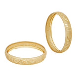 Gold plated Designer bangles set for women