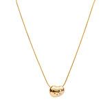 Trending western style Gold-Tone Heart shaped Pendant chain set for women & girls