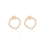 Gold plated Trending western style Hoop Earrings Combo set of 7 for women & Girls