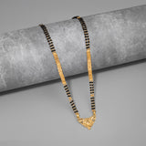 One gram Gold plated Mangalsutra with chain Pendant Jewelry Set for women