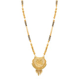 Double chain Gold Plated Mangal-sutra Chain for women