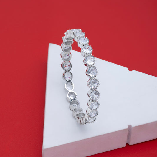 American diamond Bangles Kada type set for women and Girls