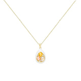 Western Stylish Trending Anti Tarnish Pendant Chain set with Earrings