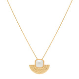 Western Stylish Trending Anti Tarnish Pendant Chain set