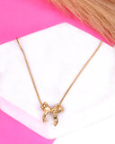 Western Stylish Gold plated Anti Tarnish Pendant Chain set for women & Girls