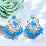 Trending Elegant Kundan & Pearl Jhumki Earrings Jewelry Set for Girls & Women