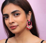 Trending Kundan & Pearl Jhumki Danglers Drop Earring for Girls & Women