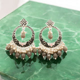 Trending Kundan & Pearl Jhumki Danglers Drop Earring for Girls & Women