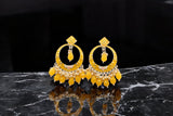 Trending Kundan & Pearl Jhumki Danglers Drop Earring for Girls & Women