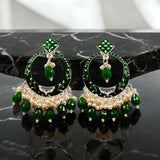 Trending Kundan & Pearl Jhumki Danglers Drop Earring for Girls & Women