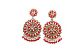 Trending Elegant Kundan & Pearl Jhumki Earring for Girls & Women