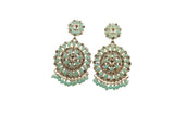 Trending Elegant Kundan & Pearl Jhumki Earring for Girls & Women