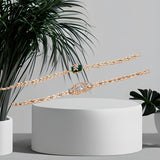 Gold plated Western style Cuff Bracelet combo set Bangles for women