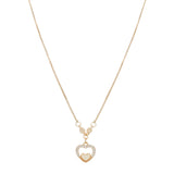 Western Stylish heart shaped Pendant chain Set for Girls & Women