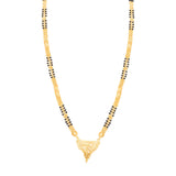 Double chain Gold Plated Mangal-sutra Jewelry set for women