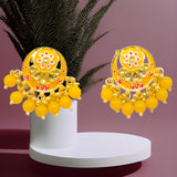 Designer Kundan Dangler Earrings Set for Women and Girls