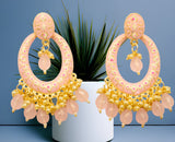 Kundan Dangler Earrings Jhumki Set for Women & Girls