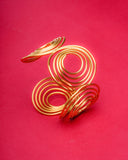 Gold plated Westernstyle bangles Kada set for women & Girls