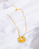 Western Stylish Trending Anti Tarnish Pendant Chain set