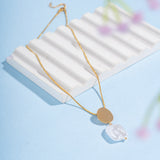 Western Stylish Trending Anti Tarnish Pendant Chain set for women