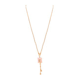 Gold-Tone Pendant chain set for women & girls