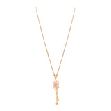 Gold-Tone Pendant chain set for women & girls