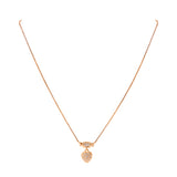 Gold tone Pendant chain Necklace set for Women & girls