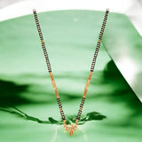 Traditional Indian Gold plated one Gram forming Mangalsutra for women.