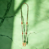 Traditional Gold plated one Gram forming Mangalsutra for women.