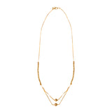 Gold Plated Necklace Pendant Jewellery set for Women & girls. One gram Gold forming Jewelry set