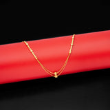 Gold Plated Necklace Pendant Jewellery set for Women & girls. One gram Gold forming Jewelry set