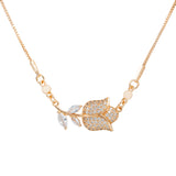 Western Stylish designer Pendant chain Set for Girls & Women