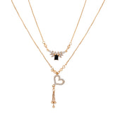Western Stylish heart shaped combo Pendant chain Set for Girls & Women