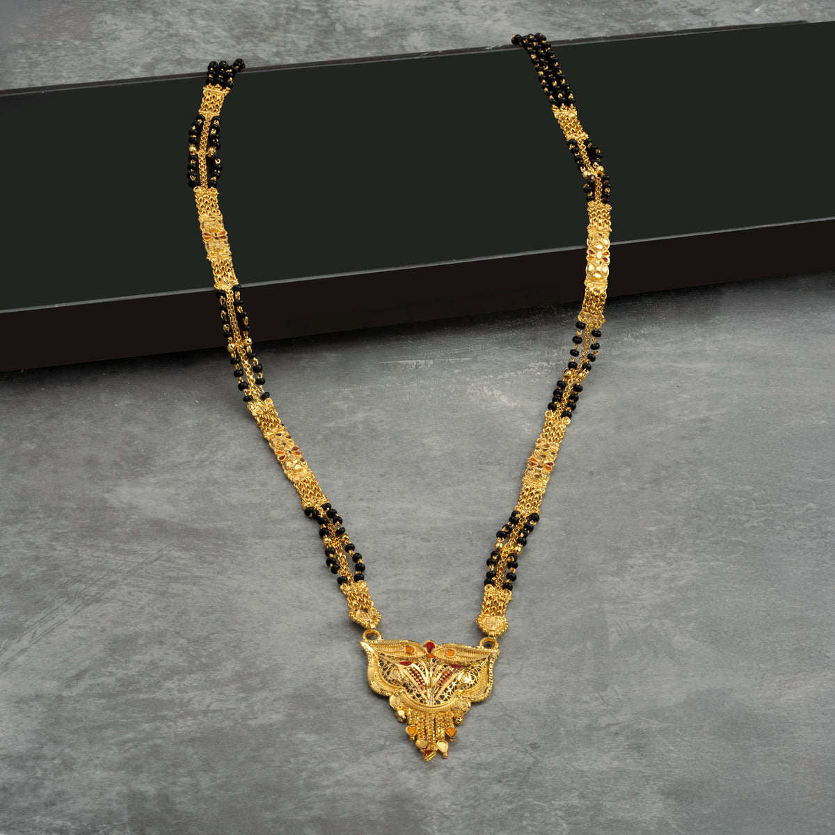 Mangalsutra Designs Mangal Chain Designs Long Double Chain Gold