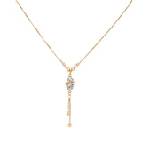 Western Stylish Solitaire Pendant chain Set for Girls & Women
