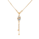 Western Stylish Solitaire Pendant chain Set for Girls & Women