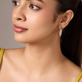 Western Style Trendy Look Anti Tarnish Hoop Earrings for Women & girls.