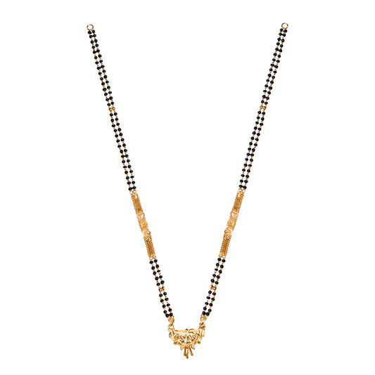 Traditional Indian Gold plated one Gram forming Mangalsutra  for women.
