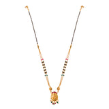 Traditional Temple Gold plated one Gram forming Mangalsutra  for women.