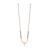 Traditional Rose Gold plated one Gram forming Mangalsutra  for women.