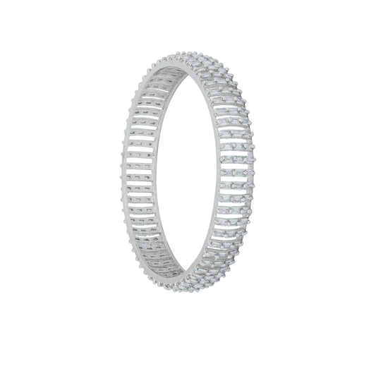 American diamond Bangles Kada type set for women.